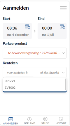 Kies u kenteken